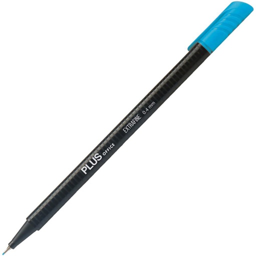 [081147] ROTULADOR PUNTA FIBRA PLUS OFFICE 0,4 MM AZUL CELESTE