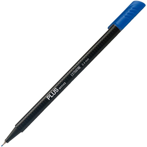 [081157] ROTULADOR PUNTA FIBRA PLUS OFFICE 0,4 MM AZUL