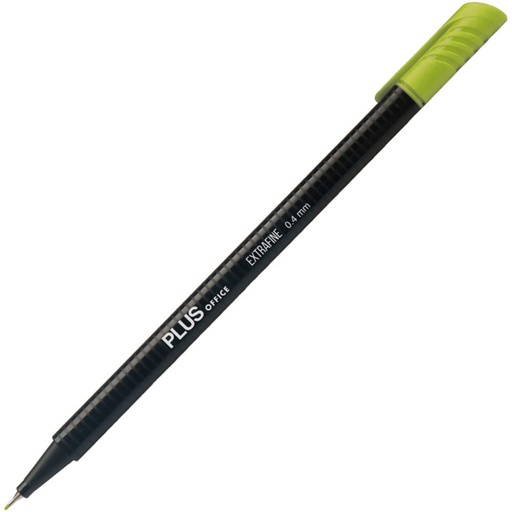 [081154] ROTULADOR PUNTA FIBRA PLUS OFFICE 0,4 MM VERDE MANZANA