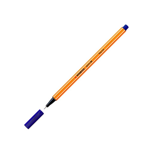 [119047] ROTULADOR PUNTA FIBRA STABILO POINT-88 AZUL NOCHE