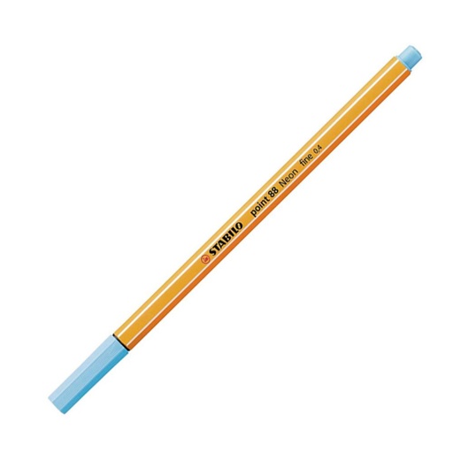 [118678] ROTULADOR PUNTA FIBRA STABILO POINT-88 AZUL NEON