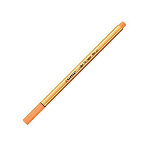 [119044] ROTULADOR STABILO POIN 88 FLUOR NARANJA