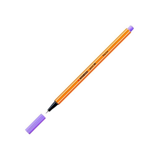 [119049] ROTULADOR PUNTA FIBRA STABILO POINT-88 LILA CLARO