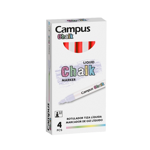 [081688] ROTULADOR TIZA LIQUIDA CHALK ROJO