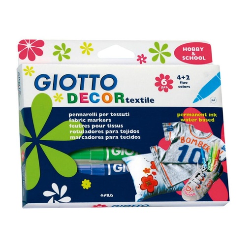 [860123] ROTUL.GIOTTO DECOR TEXTIL 6COL