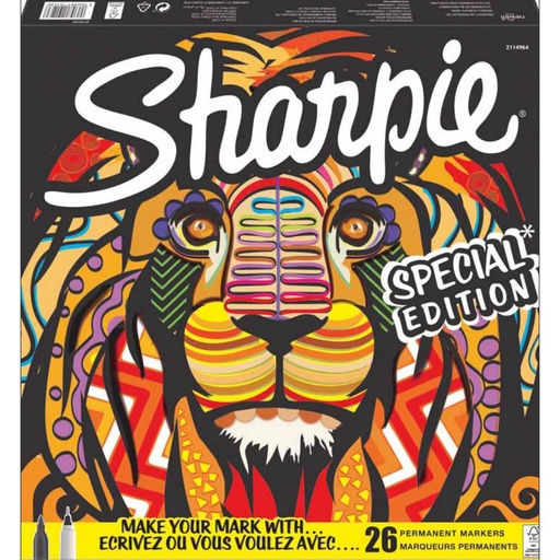 [118604] ROTUL.SHARPIE 26 COLORES LION