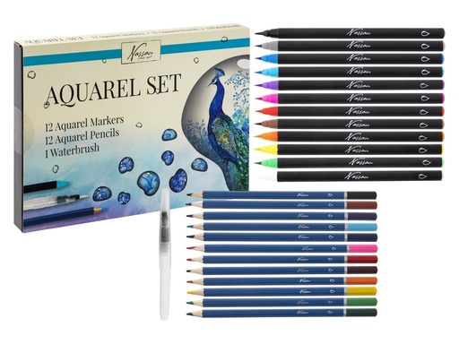 [122785] SET ACUARELABLE 25PZ.AR0516/GE