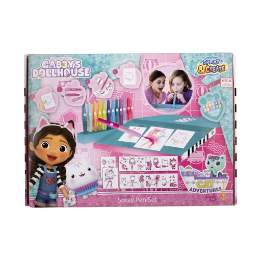 [863158] SET CANENCO CAJA+AEROGRAFO GABBY