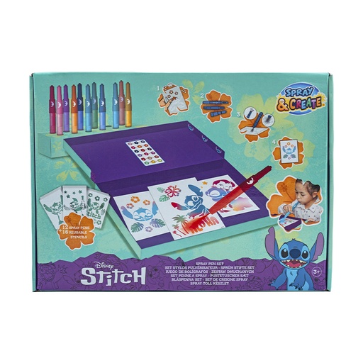 [863159] SET CANENCO CAJA+AEROGRAFO LIL