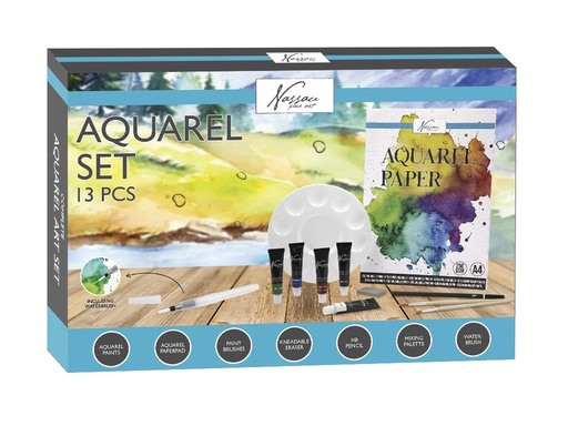 [881162] SET INICIACION ACUARELA 13PZ AR0522/GE