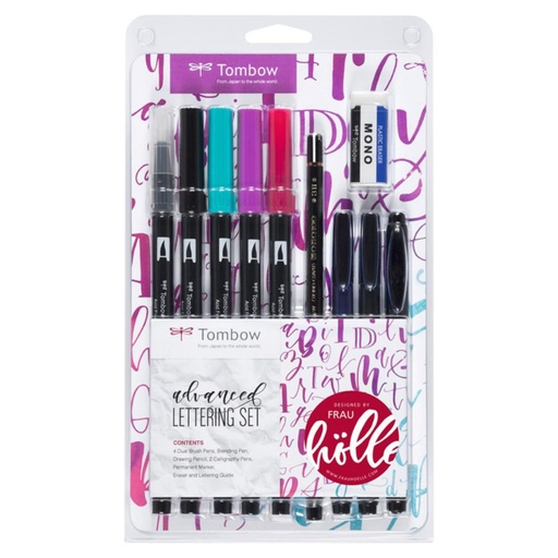 [600502] SET LETTERING TOMBOW ADVANCED