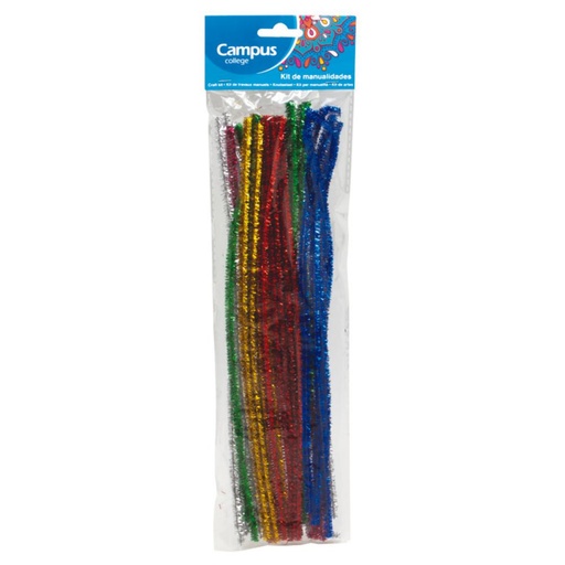 [630838] CAMPUS CHENILLAS COLORES GLITTER