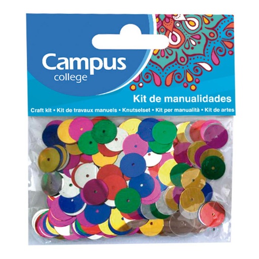 [630683] SET MANUALIDADES LENTEJUELAS CIRCULOS 12MM