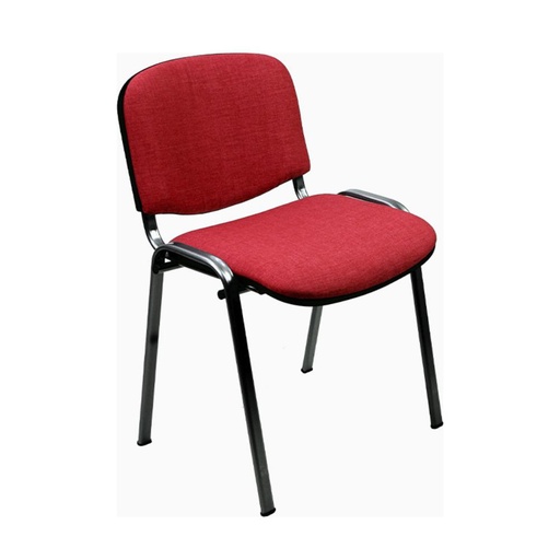 [289685] SILLA UNISIT DADO TAPIZADO ROJ