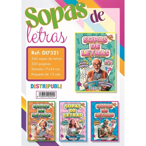 [878320] SOPA DE LETRAS GIGANTES DI7321
