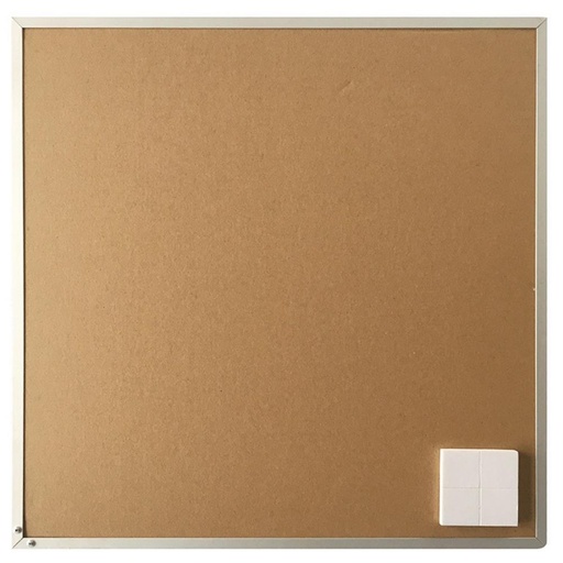 [220599] TABLERO CORCHO M.ALUMINIO 35X35CM