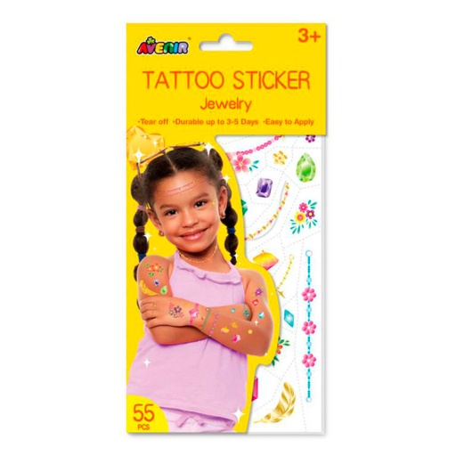 [721590] TATUAJES TEMPORALES AVENIR JOYAS DORADO