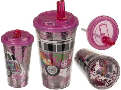 [879977] TAZA C/TAPA/PAJITA SUMMER LOVE