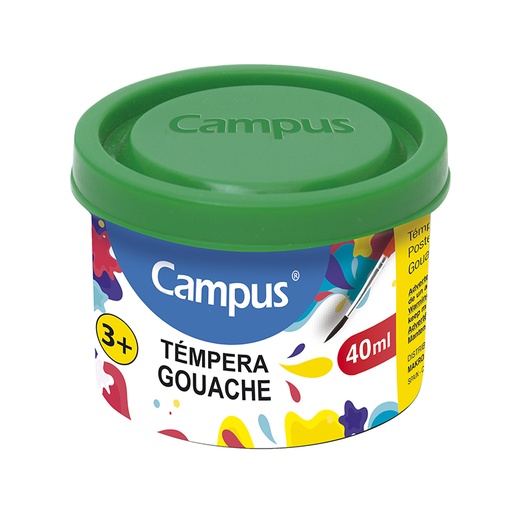 [630381] TEMPERA CAMPUS 40ML VERDE
