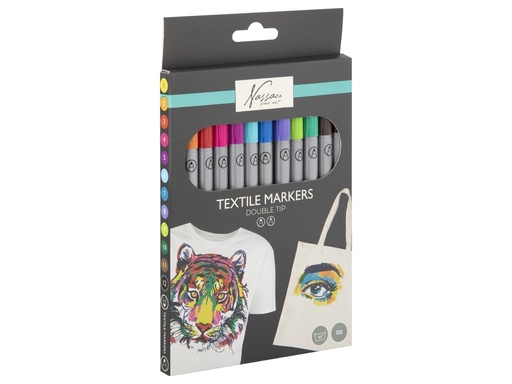 [882401] ROTULADORES TEXTILES DOBLE PUNTA AR0158/GE