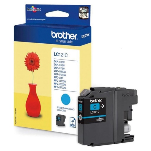 [166003] TINTA BROTHER LC121C CYAN