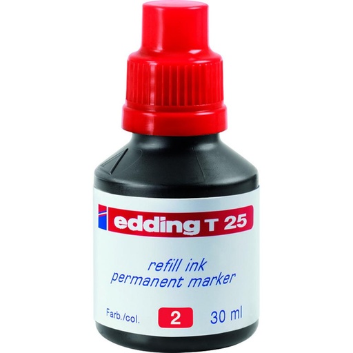 [080305] TINTA EDDING BTK25 ROJO