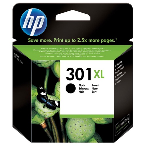[167247] TINTA HP Nº301XL NEGR.CH563EE