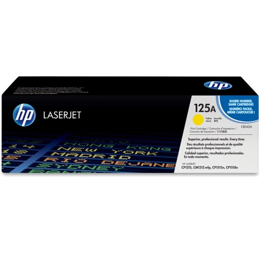 [167337] TONER HP CB542A AMARILLO