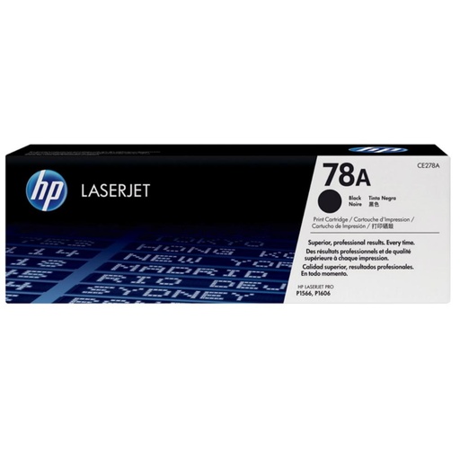 [167323] TONER HP Nº78A CE278A NEGRO