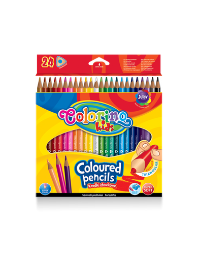 [653087] LAPICES TRIANGULARES COLORINO 24COL 51828PTR