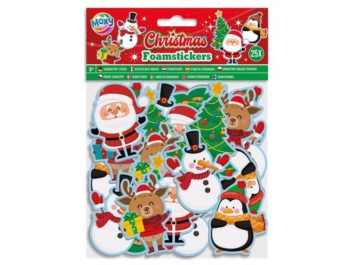 [624309] XMAS FOAM STICKERS 800054