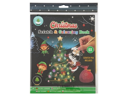 [624247] XMAS SCRATCH&COLOURING 800046