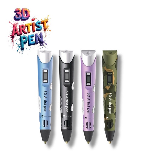 [972167] 3D ARTIST PEN C/ 6 COL RECAMBIOS