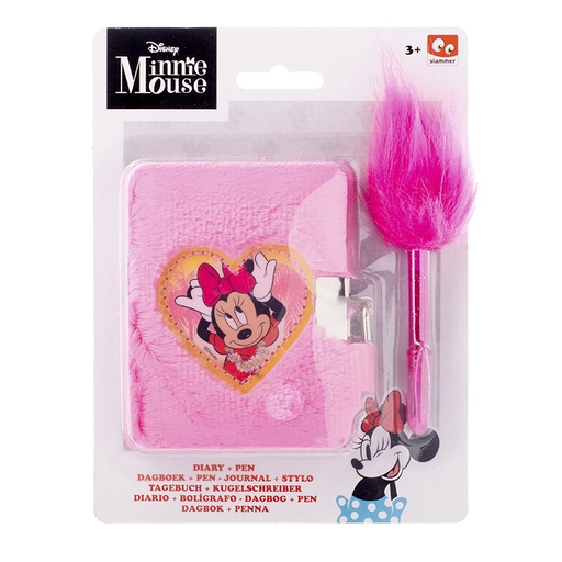 [863129] DIARIO CANENCO MINNIE MOUSE C/CANDADO