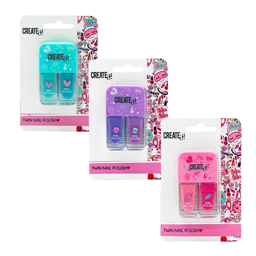 [863336] SET CREATE-IT ESMALTE UÑAS DUO