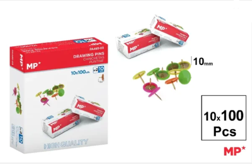[972328] CHINCHETAS DE COLOR CAJA 100UDS