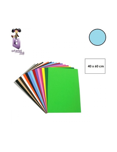 [972374] GOMA EVA ART 60X40 AZUL BEBE 10UD
