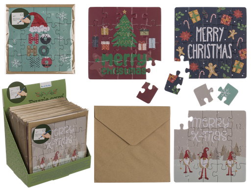 [972407] TARJETA PUZZLE XMAS 20 PZS 99/6152