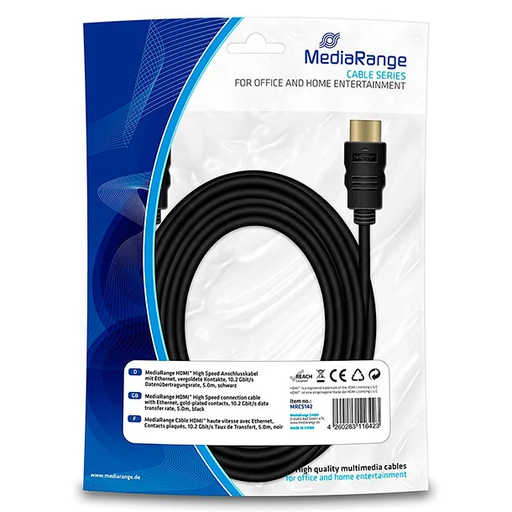 [247387] CABLE MEDIARANGE HDMI A HDMI 5M