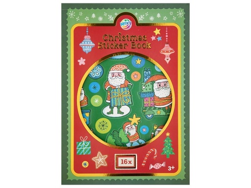 [972544] LIBRO PEGATINAS XMAS A5 16H