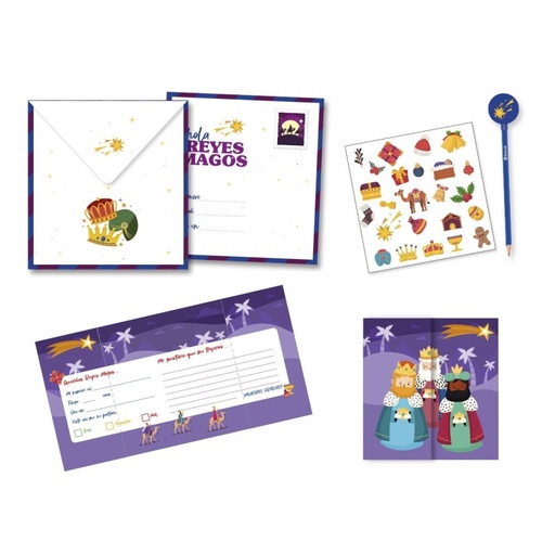 [972619] CARTA REYES MAGOS CON SOBRE