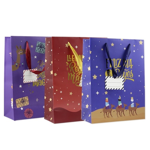 [972628] BOLSA REYES MAGOS 40X12X14CM
