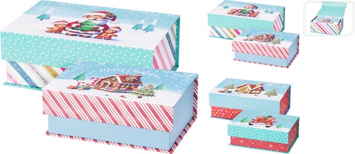 [972675] SET 2 CJ REGALO NAVIDAD