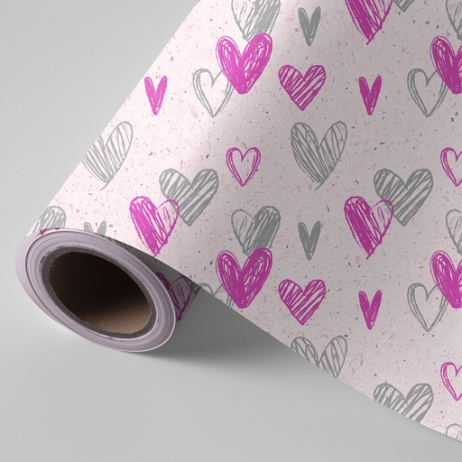 [972701] PAPEL REGALO BOBINA 62CM PAPEL CAÑA DE AZUCAR CORA