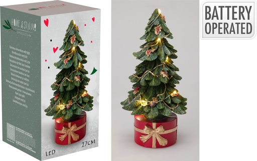 [972746] XMAS TREE LED 13X27CM