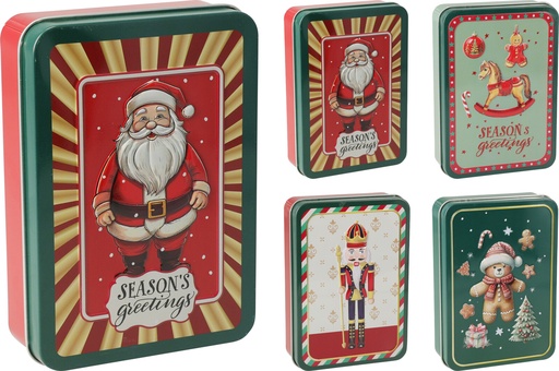 [972769] STORAGE TIN 134X95X37MM 4ASS X
