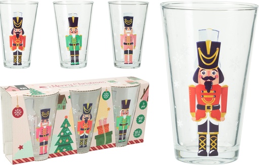 [972790] SET 3 VASOS CRISTAL