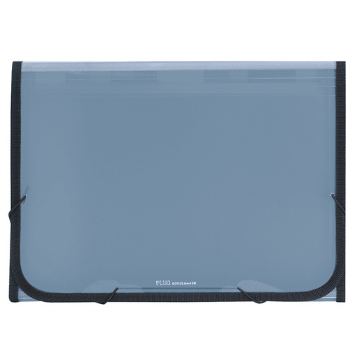 [181239] CLASIFICADOR PLUS PP GOMA 12DEP. TRAS.AZUL GRIS