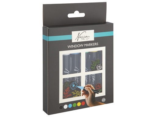 [972937] WINDOW CHALK MARKERS AR0165/GE