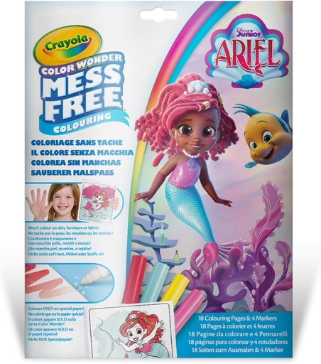 [972955] COLOREA SIN MANCHAS COLOR WONDER DISNEY ARIEL